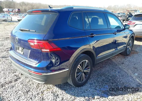 2024 Volkswagen Tiguan 2.0T Se/2.0T Wolfsburg Edition from USA, damaged, VIN 3VVNB7AX8RM204383